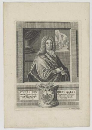 Bildnis des Tobias Henricvs Klett