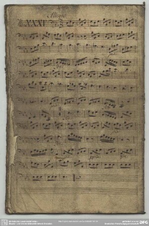 35. Graun, Johann Gottlieb, Sinfonien, GraunWV A:XII:14 