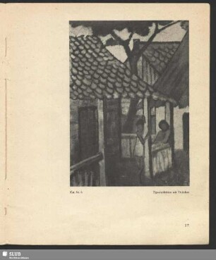 Zigeunerhütten mit Täubchen