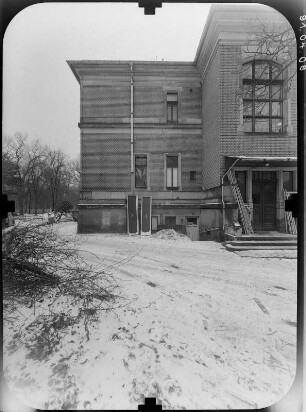 Dresden-Blasewitz, Loschwitzer Straße 15. Villa (um 1890). Eingangsseite