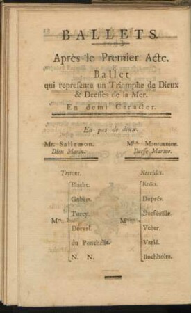 Ballets