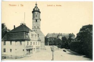 Nossen. Schloss und Kirche