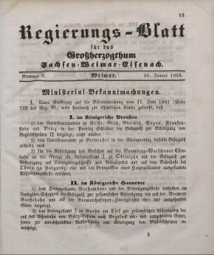Nr. 3 : 30. Januar 1863