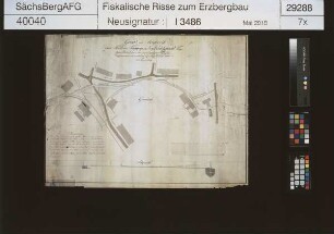 Kuhschacht Fundgrube bei Freiberg, Teil der Tagegegend zwecks Anlage einer neuen Wäsche