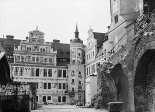 Dresden-Altstadt. Residenzschloss. Großer Schlosshof