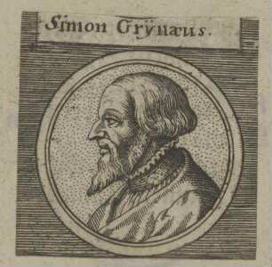 Bildnis des Simon Grynäus