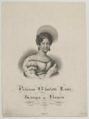 Bildnis der Therese Charlotte Louise von Bayern