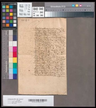 Vorvertrag zwischen dem Stift und den Schenken zu Schweinsberg zur Übernahme des Mannlehens zu Wenkbach [ein Drittel der Herrlichkeit, des Gerichts, der Vogtei und der Weizenrente].