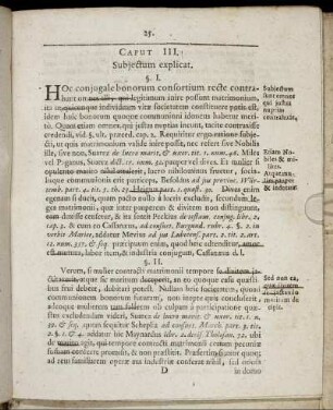 Caput III. Subjectum explicat.