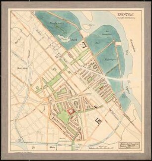 Bebauungsplan Berlin-Treptow: Übersichtsplan 1:6000