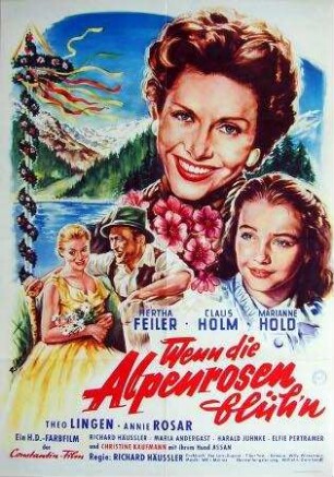 Wenn die Alpenrosen blüh'n