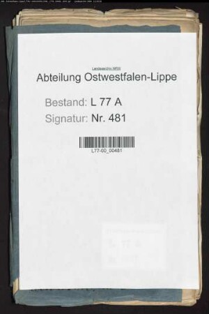 Begradigung der Kalle zwischen Hellinghausen und Kalldorf und unterhalb der Niedermühle