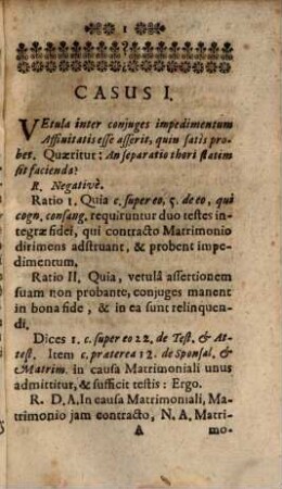 Conscientia Recta, In Miscellaneis Practicis Casibus, Pars II.