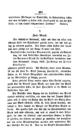 Anti-Wurst