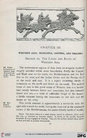 Chapter III: Western Asia: Babyloniea, Assyria, and Chaldea