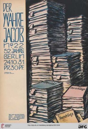 Nr. 22 (24. Oktober 1931)