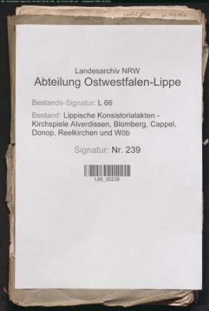 Paderborner Kirchenreformation und Eingriffe zu Belle und Billerbeck
