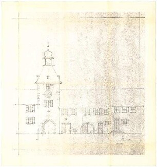 Döllgast, Hans; Marktbreit; Stadtplanung Marktbreit - Ansicht