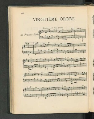 Vingtième Ordre.