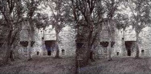 Kirkwall, Schottland. Ruine des Palastes von Earl II. Patrick Stewart (begonnen 1607)