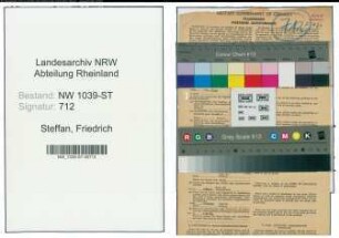 Entnazifizierung Friedrich Steffan , geb. 14.10.1902 (Buchhalter)