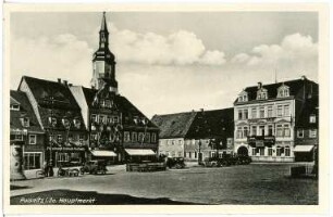 Pulsnitz. Hauptmarkt