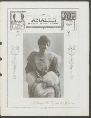[Fotografía de] Sra. Mercedes Cibils Larravide de Castellanos