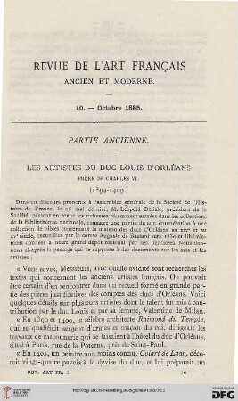 Nr. 10 (Octobre 1885)