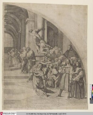 [Héliodore; The expulsion of Heliodorus from the temple; Die Vertreibung Heliodors aus dem Tempel]