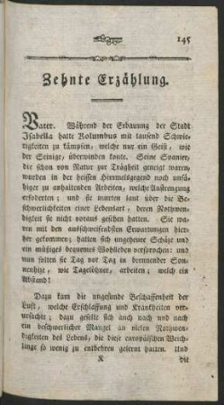 Zehnte Erzählung