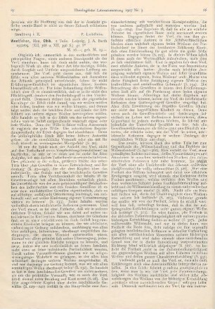 87-90 [Rezension] Wentscher, Max, Ethik. 2 Teile