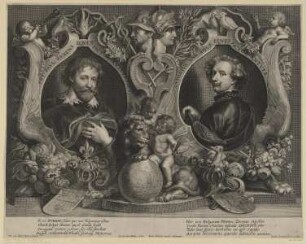 Doppelbildnis des Pet. Pavl. Rvbens und Antonivs van Dyck