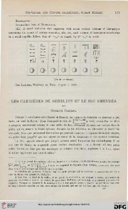 10: Les carrières de Gebelein et le roi Semendès