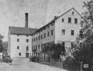 Bautzen-Nadelwitz. Roggenmühle Nadelwitz der Mühlenwerke A.-G. Gustav Lehmann, Bautzen, aus: Der Müller vom 3. Mai 1924