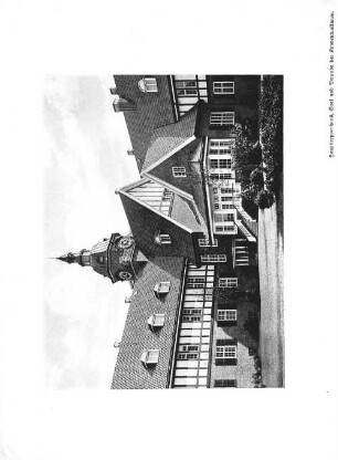 Haupttreppenhaus, Saal und Verana der Konventualinnen.