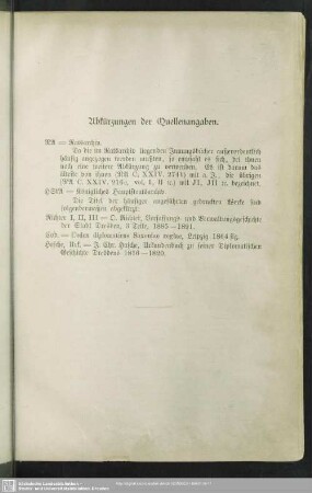 Abkürzungen der Quellenangaben