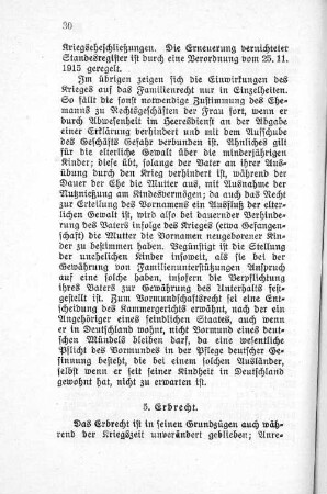 5. Erbrecht.