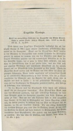1-31 Exegetische Theologie