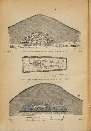 Die amtlichen Ausgrabungen auf Sylt. 2, 1873, 75, 77 und 1880