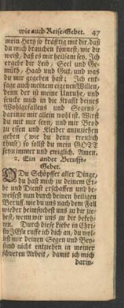 2. Ein ander Beruffs-Gebet.
