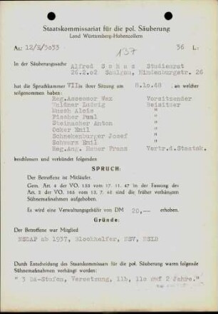 Schaz, Alfred