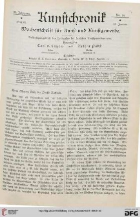 Hans Meyers Stich der Poesie Raffaels