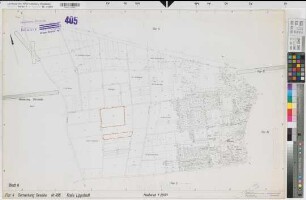 Störmede (Geseke), Zusammenlegung Störmede, Bl. 8 Zuteilungskarte Geseke Flur 4