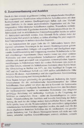 G. Zusammenfassung und Ausblick