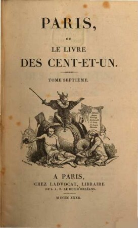 Paris, ou le livre des cent-et-un, 7