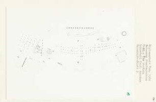 Bebauung Stadtautobahn, Berlin-Wilmersdorf (Diplomarbeit bei Bernhard Hermkes): Grundriss 1. Obergeschoss