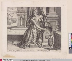 [Personifikation der Avaritia; Personification of Avarice]