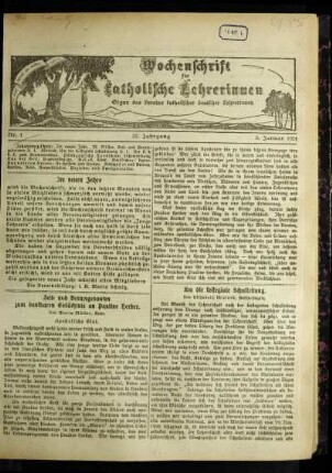 In neuen Jahre