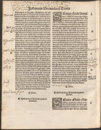 Epistola beati Ioannis apostoli Secunda.