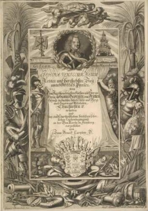 Leichenpredigt für Kurfürst Johann Georg III. von Sachsen